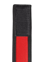 Shots Ouch! neoprene wristbands red