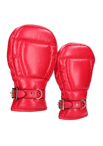 Shots Ouch! Neopren Handschuhe rot