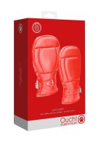 Shots Ouch! Neoprene gloves red