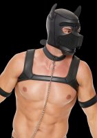 Shots Ouch! Neoprene Pet Play Puppy Set black S/M