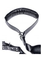 XR Brands Gepolsterter Oberschenkelriemen mit Handgelenkmanschetten schwarz