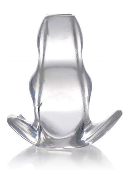 Clear View Hollow Anal Plug - Small - 4 cm