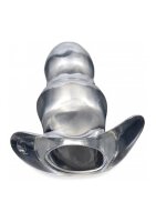 Clear View Hollow Anal Plug - Small - 4 cm