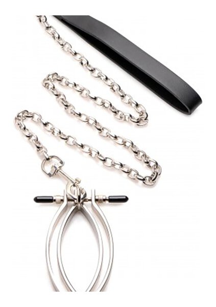 Pussy Tugger Adjustable Pussy Clamp with Leash