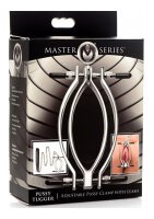 Pussy Tugger Adjustable Pussy Clamp with Leash