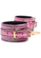 Snake Print Bondage Set