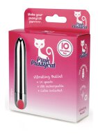 Pink Pussycat Vibrating Silver Bullet