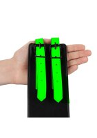 Thigh Cuffs with Belt and Handcuffs Glow in the Dark S/M