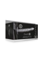 Shots Ouch! Twisted Hollow Strap-On gray 20 cm