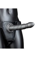 Shots Ouch! Twisted Hollow Strap-On gray 20 cm
