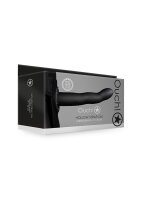 Shots Ouch! Curved Hollow Strap-On black 20 cm