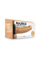 Vibrating Hollow Strap-on with Balls - 7/ 18 cm