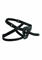 Strap U Pegging Dildo with Strap black 10,9 cm
