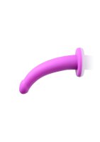 Strap U Navigator G-spot suction cup dildo with harness pink 14.5 cm