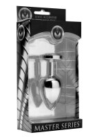 Master Series Lucent Diamond Accented - Anal Plug - 2,7 cm