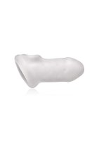 Perfect Fit Penishülle mit Noppen weiß
