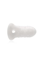 Perfect Fit Penishülle mit Noppen weiß