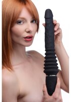 10X Thrust Master Vibrating and Thrusting Dildo with Handle