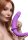 Strap U Double Charmer Doppeldildo mit Harness lila