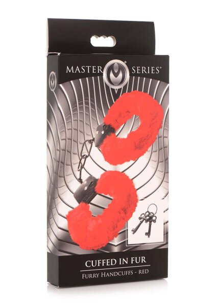 Cuffed in Fur Furry Handcuffs