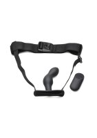 P-Spot Plugger 28X Silicone Prostate Plug with Harness & Remote Control