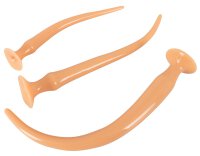 Super Long Anal Plug Set flesh