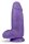 Au Naturel Bold Chub 10" Dildo Purple - 25,4 cm