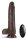 Dr. Skin Silicone Dr. Murphy 8 Inch Thrusting Dildo Chocolate - 22,2 cm
