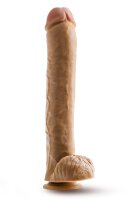 Dr. Skin Dr. Michael 14 Inch Dildo With Balls Tan - 35,5 cm