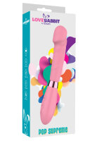 Pop Supreme Vibrator Soft Pink