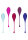 Kegel Training 5 Pcs Multicolor