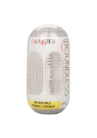Boundless Ribbed Stroker Transparant
