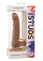Silicone Studs 6 Inch Brown - 21 cm