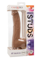 Silicone Studs 8 Inch Brown - 20,25 cm