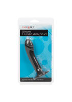 Curved Anal Stud Black - 13,25 cm
