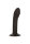 Curved Anal Stud Black - 13,25 cm