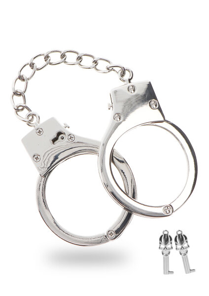 Taboom silver-plated BDSM handcuffs