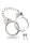 Taboom silver-plated BDSM handcuffs