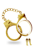 Taboom BDSM Handschellen gold