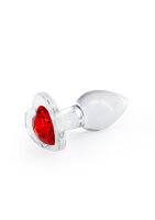 Crystal Desires Red Heart S Red 3,9 cm