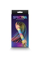 Spectra Bondage Flogger Rainbow