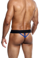 MaleBasics Neon Thong Blue XL