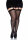 Plus Size Sheer Stockings Black