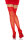 Stay Up Sheer Thigh Highs Red OS