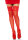 Stay Up Sheer Thigh Highs Red OS