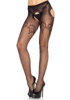 Suspender Hose, Duchess Lace Black OS
