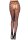 Crotchless Fishnet Pantyhose Black OS