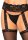 Sheer Thigh Highs Black OS