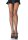 Lycra Fishnet Pantyhose Black OS