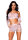 Lace Tube Dress and Gloves White OS